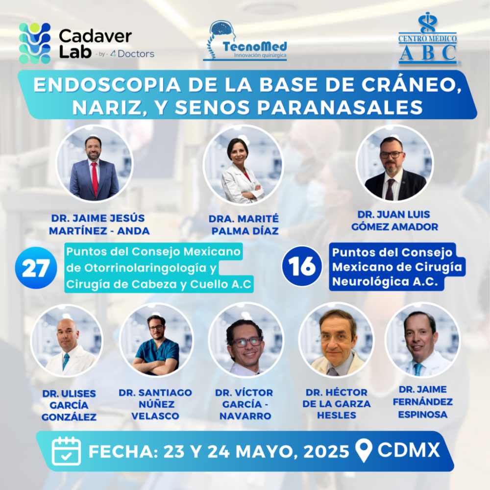 Endoscopia Base Craneo nariz senos paranasales mayo 2025