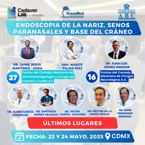 Observer Endoscopia de la Base de Cráneo, Nariz, y Senos Paranasales
