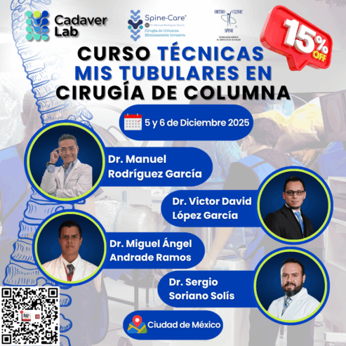 Presencial Curso Técnicas MIS Tubulares en Cirugía de Columna dic 2025