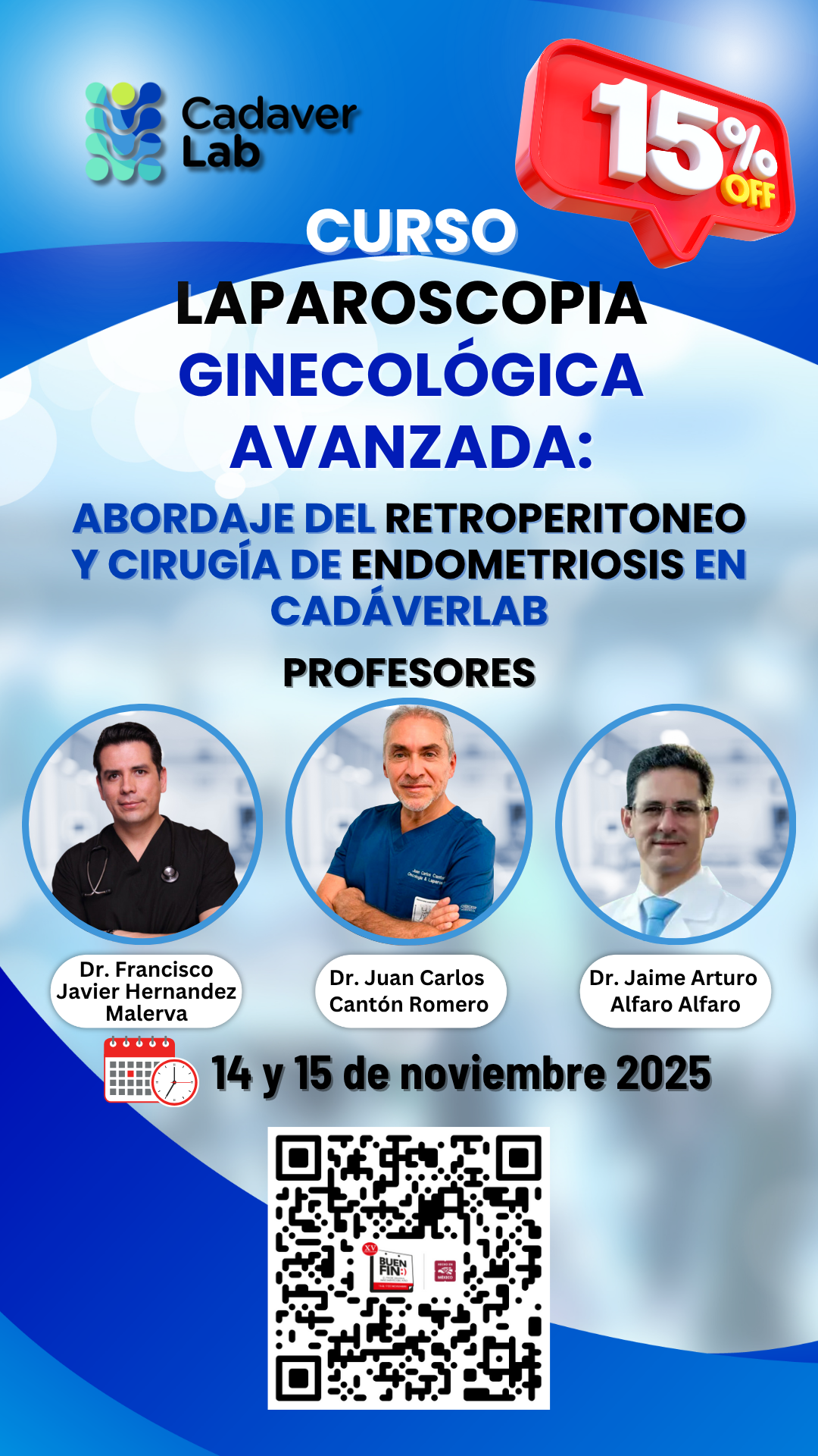 BUEN FIN CADAVERLAB LAPAROSCOPIA GINECOLOGICA AVANZADA