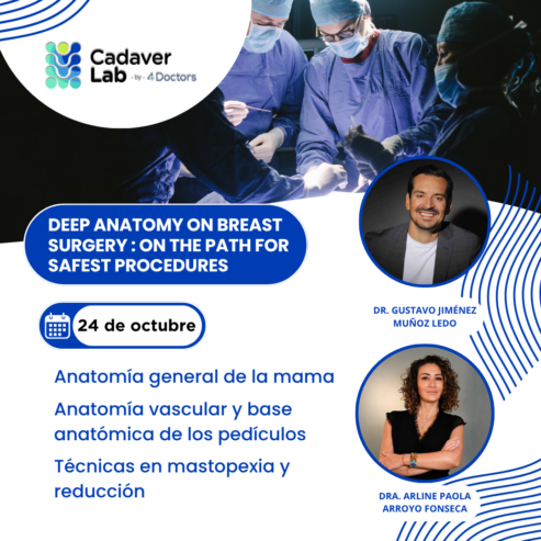 Medical Observer Presencial Deep Anatomy on Breast Surgery: On the Path for Safest Procedures 24 octubre 2026